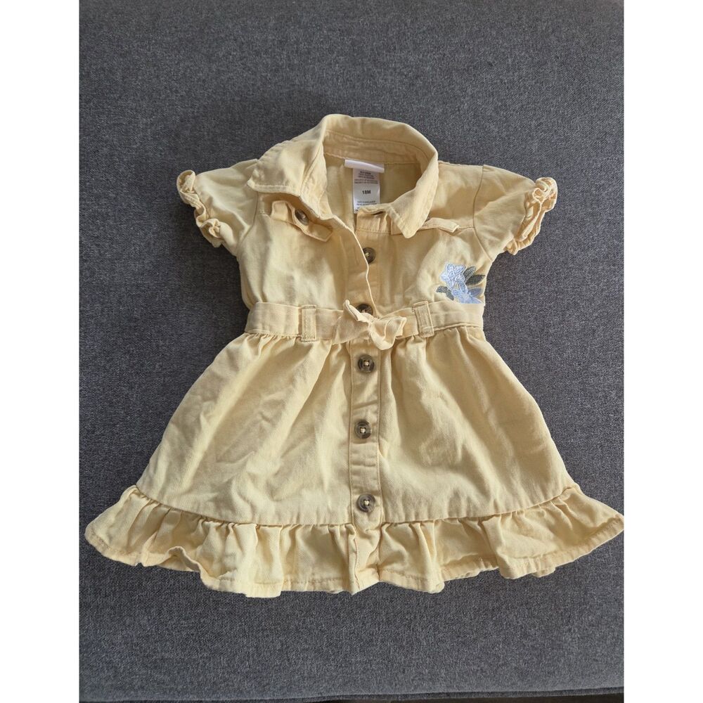 Little Lass Yellow Dress